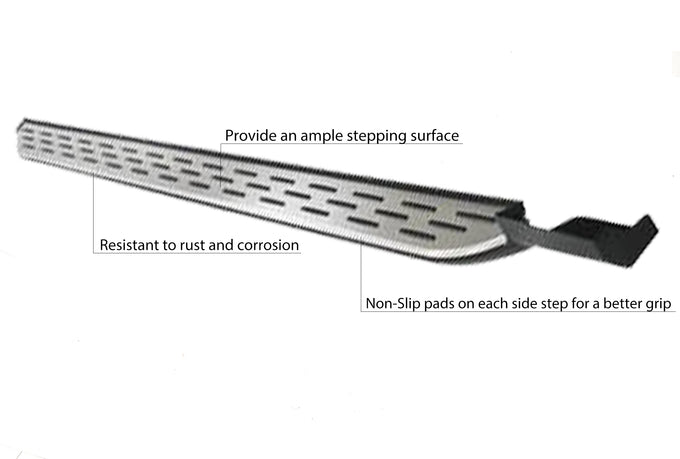 OEM Replica Running Boards <br>20-24 Ford Explorer