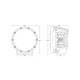 4in.360-Series LED Off-Road Diffused Beam Light <br> Universal