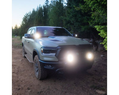 A-Pillar LED Light Mounts <br> 19-24 Dodge Ram 1500