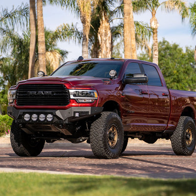 A-Pillar LED Light Mounts <br> 19-24 Dodge Ram 2500 3500