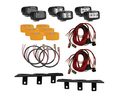 Bumper Triple SR-M Fog Light Kit <br> 2021-22 Ford Bronco
