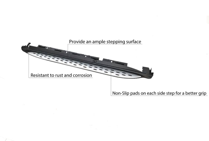 OEM Replica Running Boards <br>07-09 Mercedes-Benz ML320, 06-09 ML500