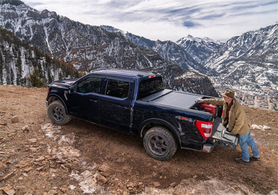 A-Series Locking Retractable Truck Bed Cover<br> 21-25 Ford F-150 6ft. 7in. Bed