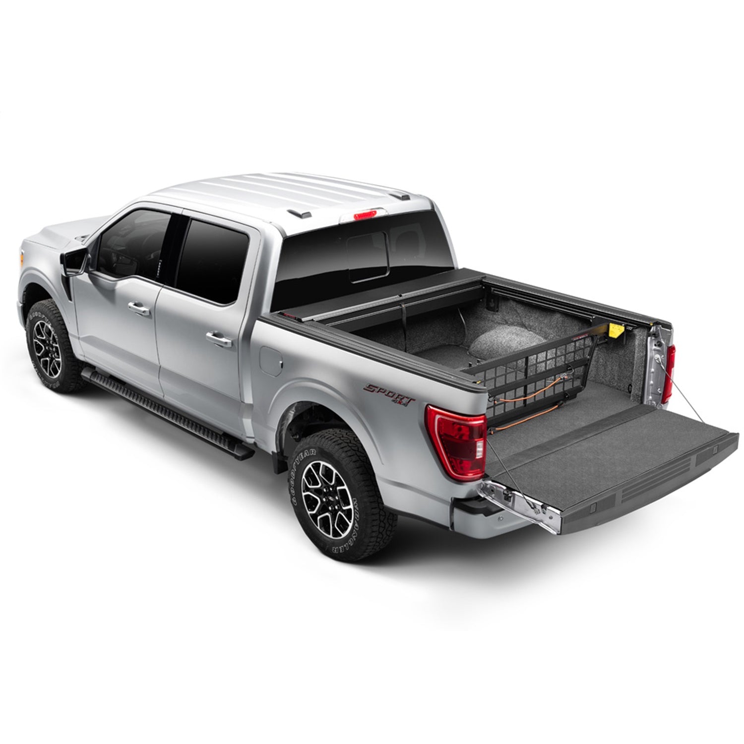 Cargo Manager Rolling Truck Bed Divider<br> 19-23 Ford Ranger 5.0 Ft. Bed
