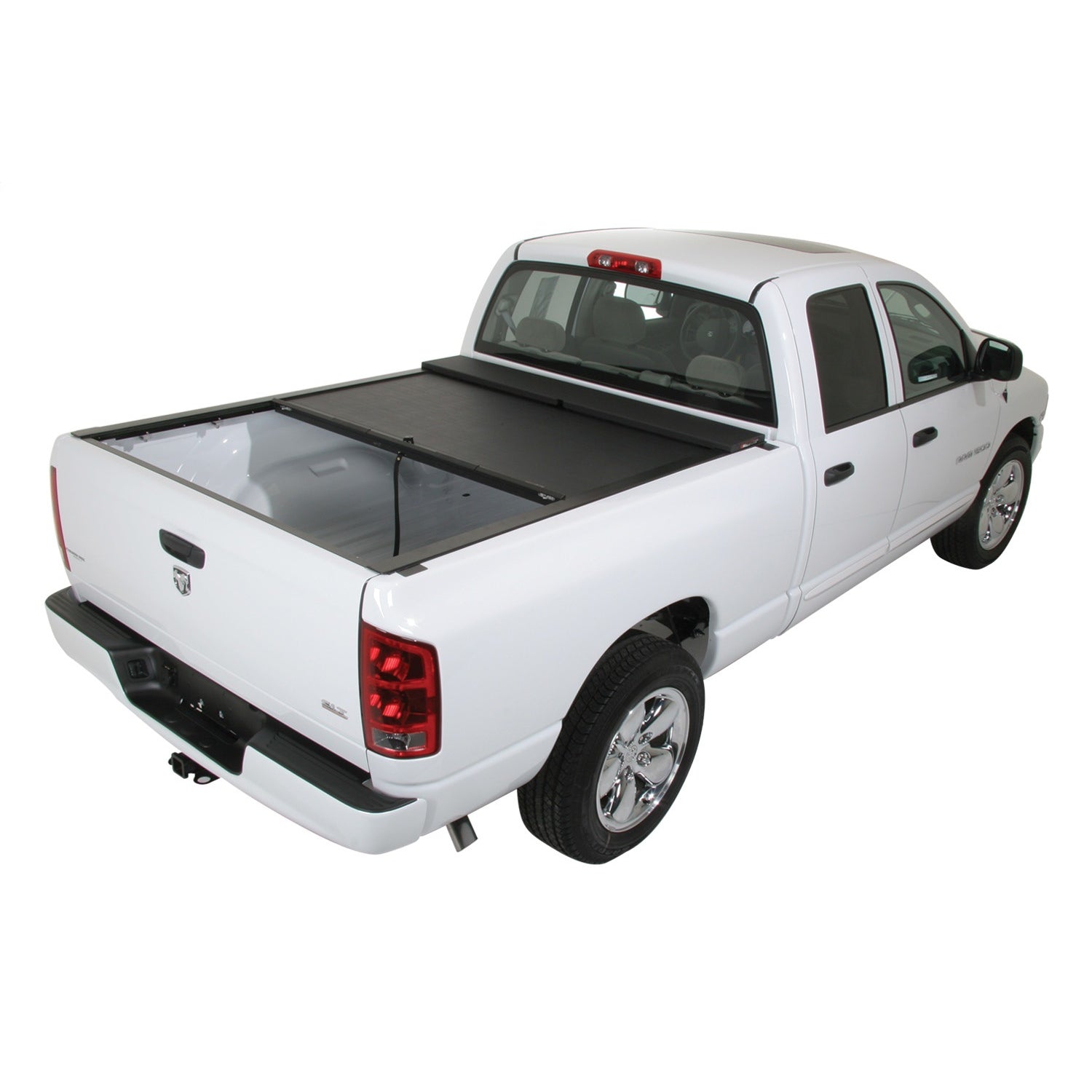 M-Series Locking Retractable Truck Bed Cover<br> 02-08 Ram 1500, 03-09 2500 3500 6.4 Ft. Bed