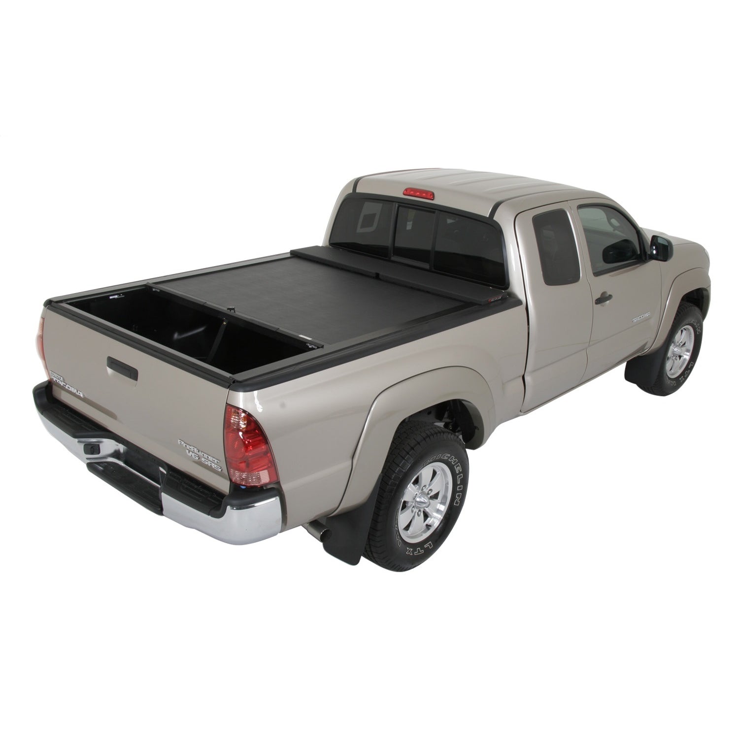 M-Series Locking Retractable Truck Bed Cover<br> 05-15 Toyota Tacoma Double Cab 5 Ft. Bed
