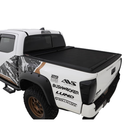 M-Series Locking Retractable Truck Bed Cover<br> 16-23 Toyota Tacoma Crew Cab 5 Ft. Bed