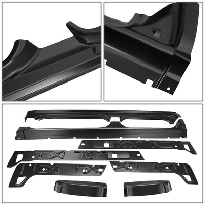 Stamped Steel Weld On Rocker Panels w/Cab Corner<br>01-07 Chevy Silverado GMC Sierra 1500-3500, Classic