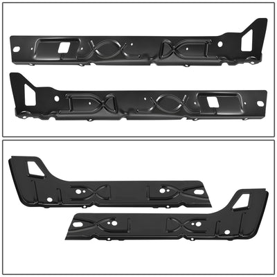 Stamped Steel Weld On Rocker Panels w/Cab Corner<br>01-07 Chevy Silverado GMC Sierra 1500-3500, Classic