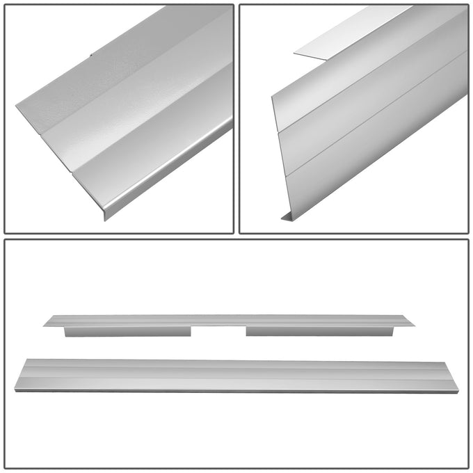 Stamped Steel Slip On Rocker Panels<br>10-17 Chevy Equinox, GMC Terrain