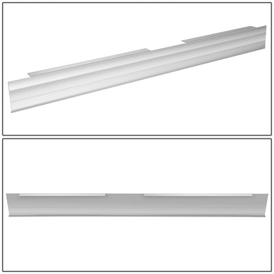 Stamped Steel Slip On Rocker Panels<br>10-17 Chevy Equinox, GMC Terrain
