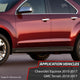 Stamped Steel Slip On Rocker Panels<br>10-17 Chevy Equinox, GMC Terrain