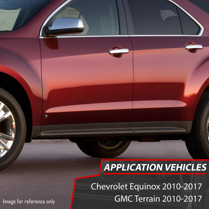 Stamped Steel Slip On Rocker Panels<br>10-17 Chevy Equinox, GMC Terrain