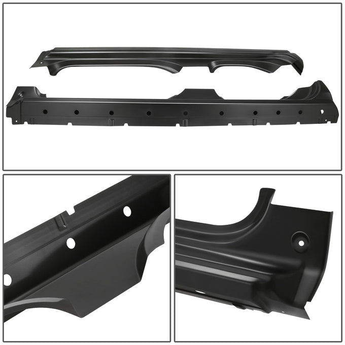 Stamped Steel Weld On Rocker Panels<br>14-18 Chevy Silverado, GMC Sierra 1500