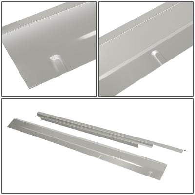 Stamped Steel Slip On Rocker Panels<br>14-19 Chevy Silverado, GMC Sierra 1500 2500 3500