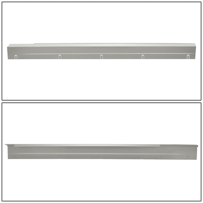 Stamped Steel Slip On Rocker Panels<br>14-19 Chevy Silverado, GMC Sierra 1500 2500 3500