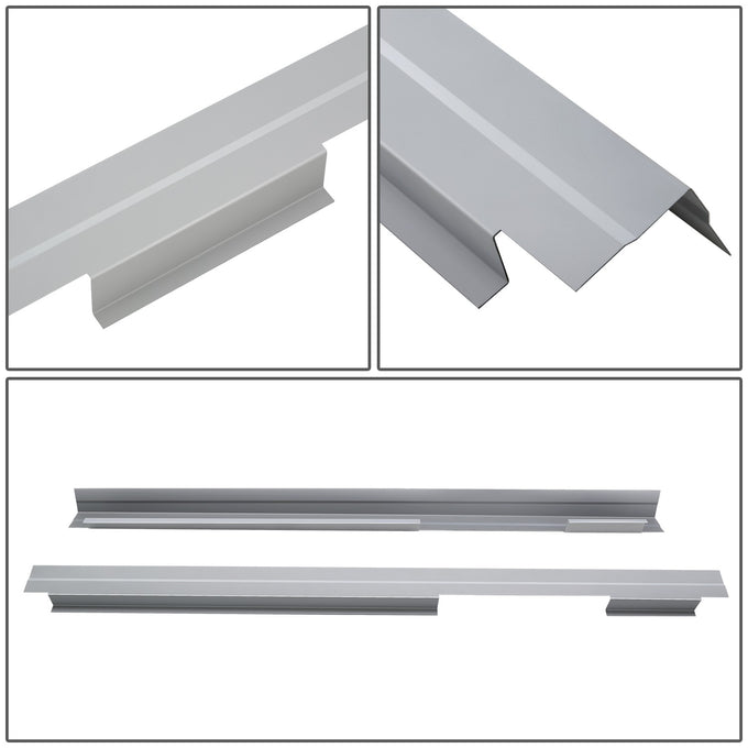 Stamped Steel Slip On Rocker Panels<br>07-13 Chevrolet Silverado, GMC Sierra 1500