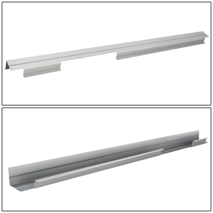 Stamped Steel Slip On Rocker Panels<br>07-13 Chevrolet Silverado, GMC Sierra 1500
