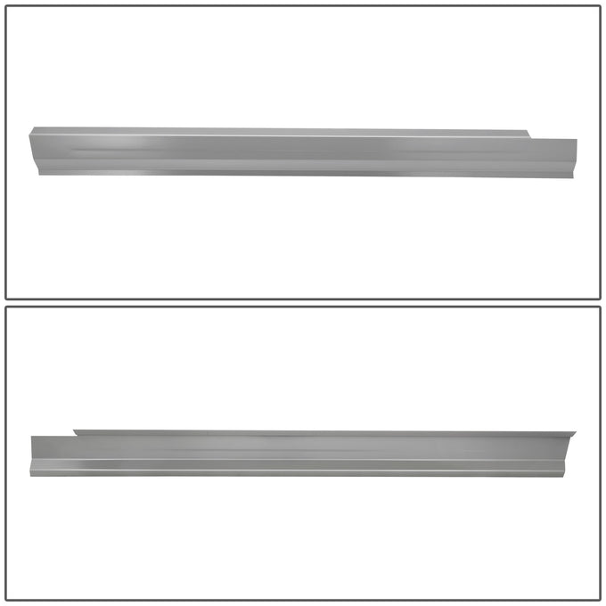 Stamped Steel Slip On Rocker Panels w/Cab Corners<br>09-10 Dodge Ram 1500, 11-18 Ram 1500 2500 3500
