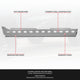 Stamped Steel Inner Rocker Panels<br>02-08 Dodge Ram 1500, 03-09 Ram 2500 3500