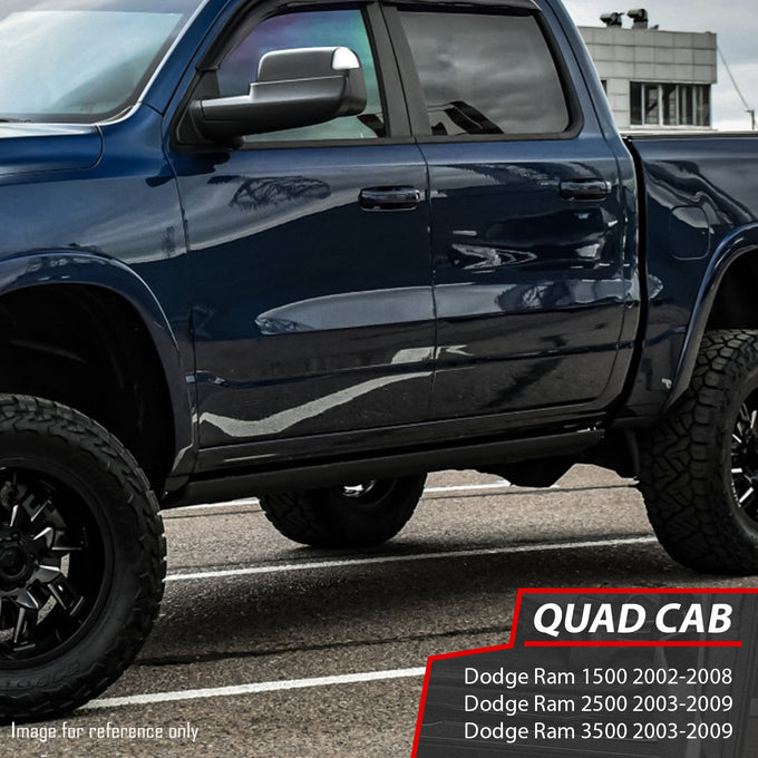 Stamped Steel Inner Rocker Panels<br>02-08 Dodge Ram 1500, 03-09 Ram 2500 3500
