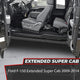 Left & Right Rocker Panels <br>09-14 Ford F150 Truck Pickup Extended/Super Cab