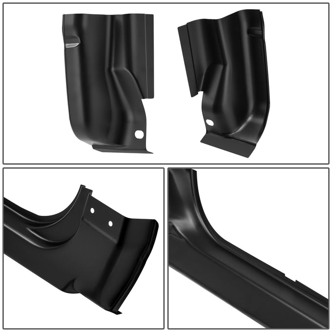Stamped Steel Weld on Rocker Panels w/Cab Corners<br>09-14 Ford F-150