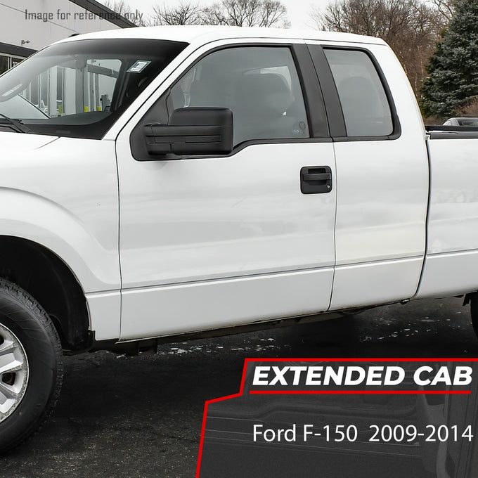 Stamped Steel Weld On Rocker Panels<br>09-14 Ford F-150 Extended