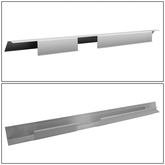 Stamped Steel Slip On Rocker Panels<br>09-14 Ford F-150 Crew Cab