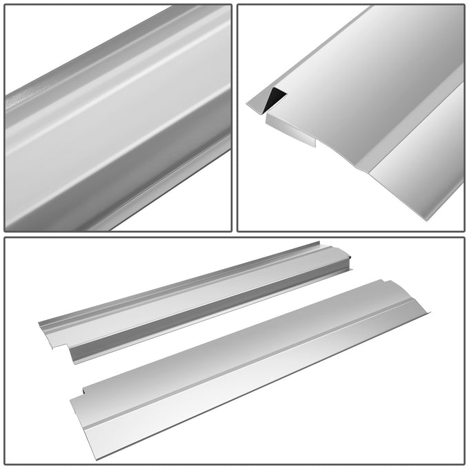 Stamped Steel Slip on Rocker Panels<br>06-12 Ford Fusion, Lincoln MKZ, Mercury Milan