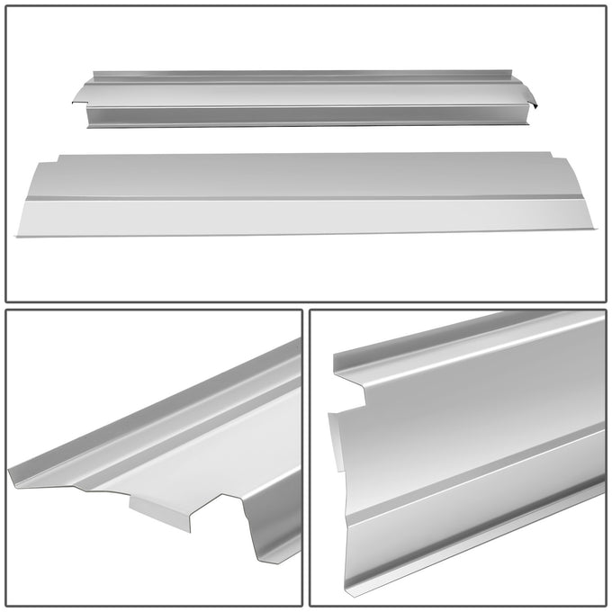 Stamped Steel Slip on Rocker Panels<br>06-12 Ford Fusion, Lincoln MKZ, Mercury Milan