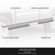 Stamped Steel Slip On Rocker Panels<br>99-04 Jeep Grand Cherokee 4Dr