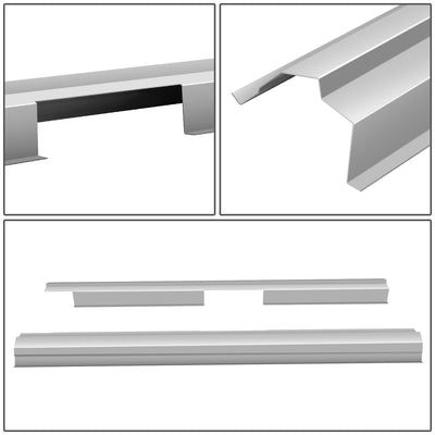 Stamped Steel Slip On Rocker Panels<br>99-04 Jeep Grand Cherokee 4Dr