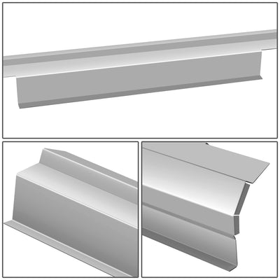 Stamped Steel Slip On Rocker Panels<br>99-04 Jeep Grand Cherokee 4Dr