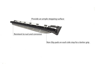OEM Replica Running Boards <br>11-17 Porsche Cayenne