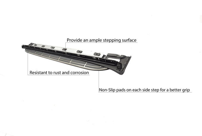 OEM Replica Running Boards <br>11-17 Porsche Cayenne