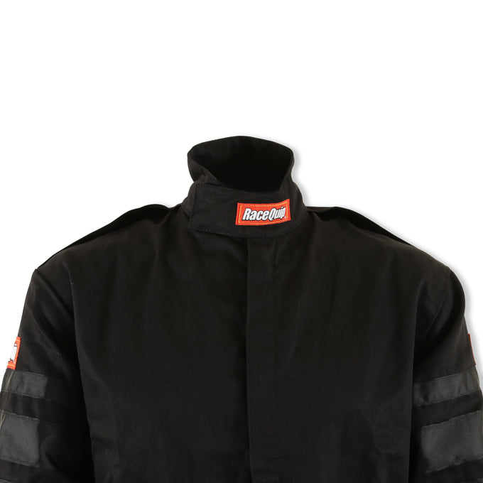 One Piece Single Layer Fire Suit Black - Small<br>Universal