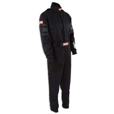 One Piece Single Layer Fire Suit Black - Medium<br>Universal