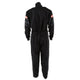 One Piece Single Layer Fire Suit Black - Medium Tall<br>Universal