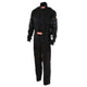 One Piece Single Layer Fire Suit Black - XL<br>Universal