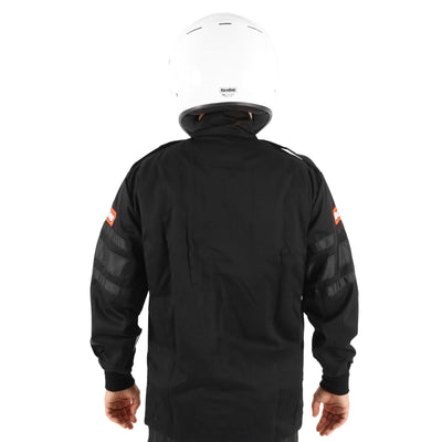 Single Layer Fire Suit Jacket Black - Small<br>Universal