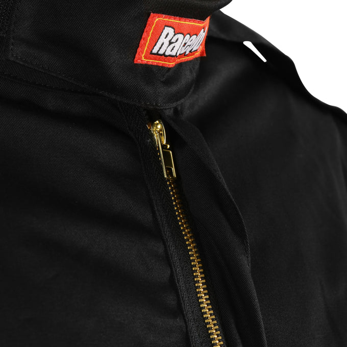 Single Layer Fire Suit Jacket Black - Large<br>Universal
