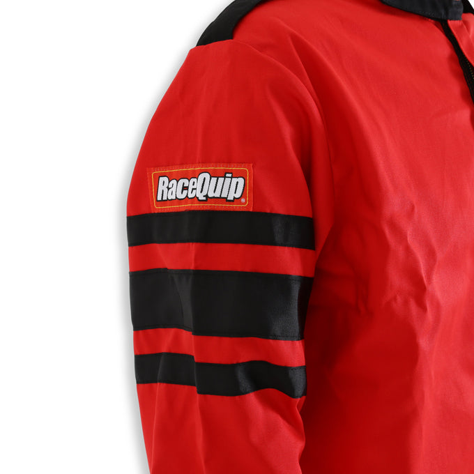 Single Layer Fire Suit Jacket Red - Small<br>Universal