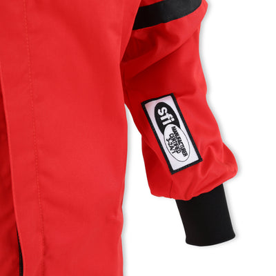 Single Layer Fire Suit Jacket Red - Medium<br>Universal
