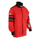Single Layer Fire Suit Jacket Red - XL<br>Universal