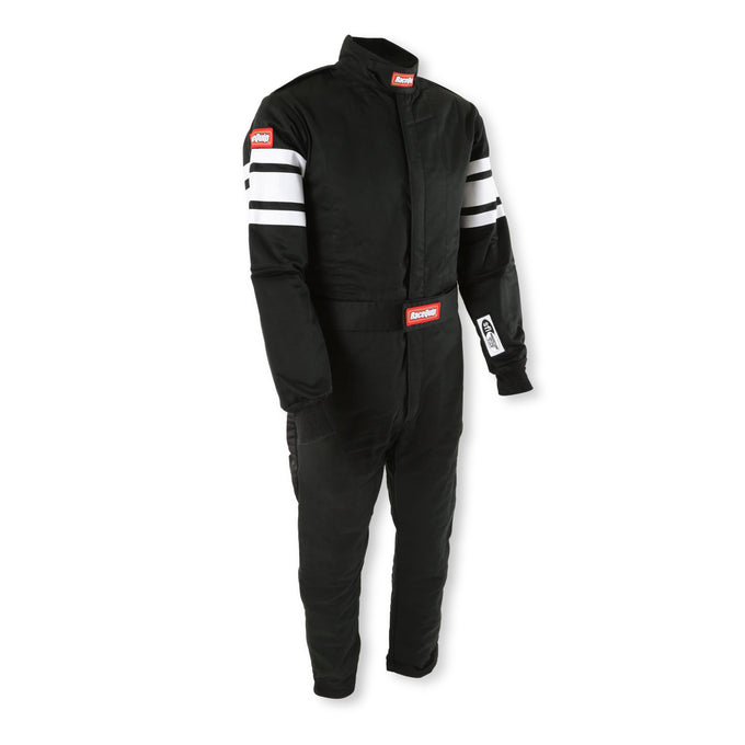 One Piece Multi Layer Fire Suit Black - Small<br>Universal