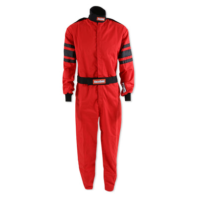 One Piece Multi Layer Fire Suit Red - Medium<br>Universal