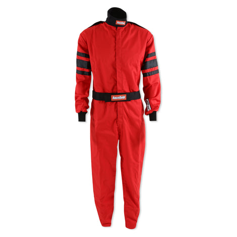 One Piece Multi Layer Fire Suit Red - XL<br>Universal