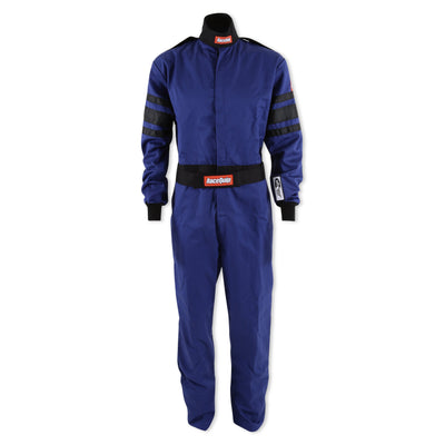 One Piece Multi Layer Fire Suit Blue - Small<br>Universal