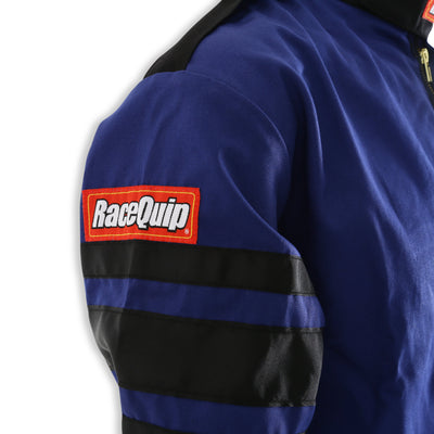 One Piece Multi Layer Fire Suit Blue - Small<br>Universal